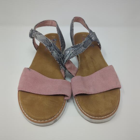 Bobs Skechers Desert Kiss Cactus Rose Womens Size 10 - Picture 3 of 9